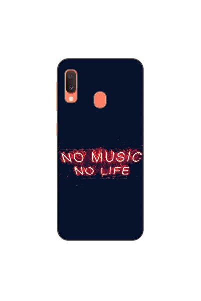OEM Θήκη συμβατή με Samsung Galaxy A20e Σιλικόνης Gel TPU Μοντέλο No Music No...