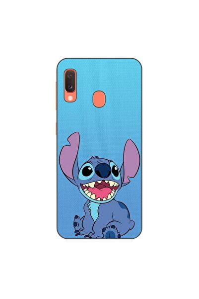 OEM Case compatible with Samsung Galaxy A20e Silicone Gel Tpu Pattern Stitch ...