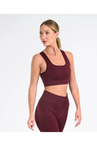 Leepsy Sahira Vita Seamless Sports Bralette Removable Pad Women's Sweat-Absor...