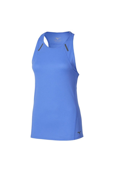 MIZUNO Active Dryaeroflow Women's Sleeveless T-Shirt Blue