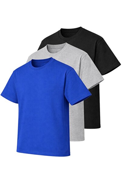 pandy Oversize 3 paketa osnovnih jednostranih džersej majica