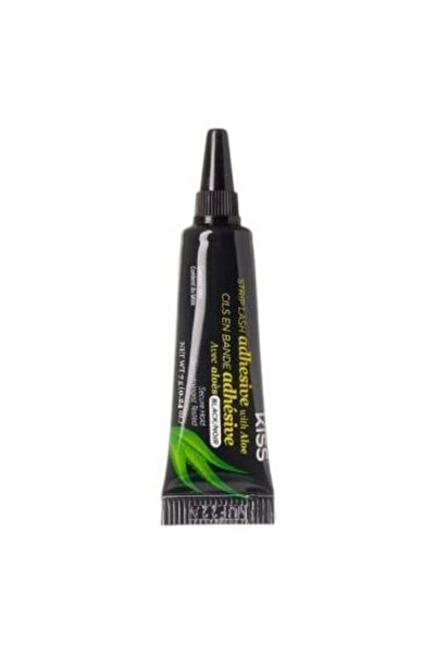 Kiss Eyelash Adhesive Strip with Aloe Vera, Black from Kase - 7g