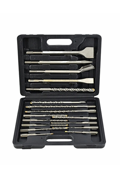 AwTools SET DALTA SI BURGHIU SDS+ 17 bucăți.