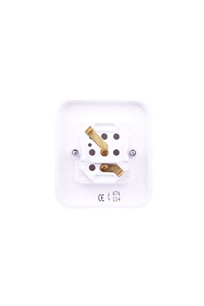 OSPEL PI conector lumină alb unic (LW-5P/00)
