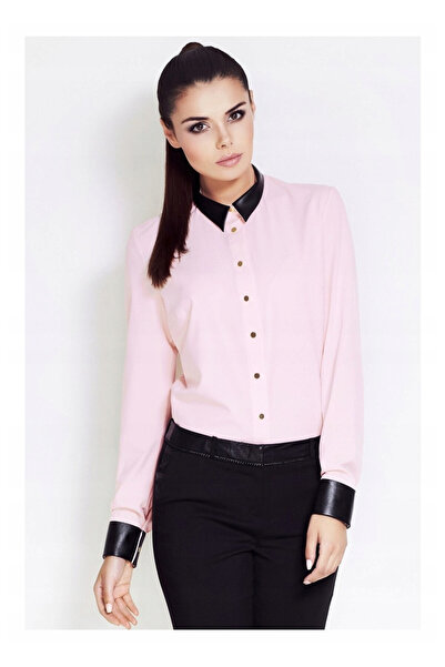 Awama Camasa Dama, Awama, L, 98% Poliester, 2% Elastan, Croi Slim Fit, Ajusta...