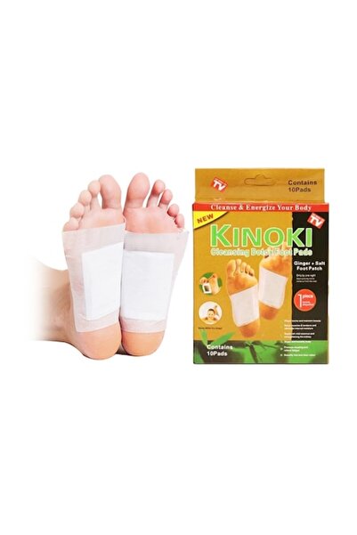 Kinoki Set de 150 plasturi detox pentru picioare, cu ghimbir și sare, pentru ...