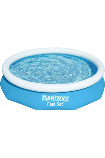 BESTWAY Στρογγυλή Πισίνα Φουσκωτή 57458 Μπλε
