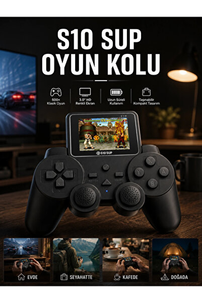 Belle Fusion Mey İthalat® S10 Sup 520 Oyunlu Gamepad TV Uyumlu Gamepad