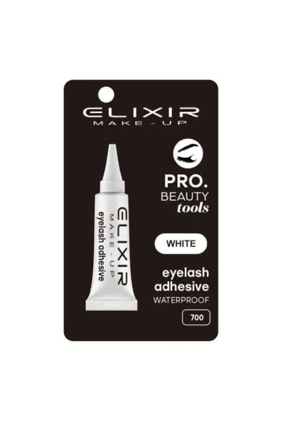 Elixir Αδιάβροχη λευκή κόλλα για βλεφαρίδες 7γρ.