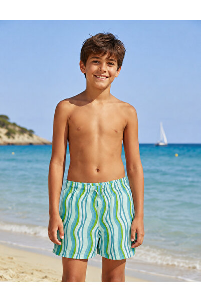 Evendi Pantaloni scurti de baie, Verde