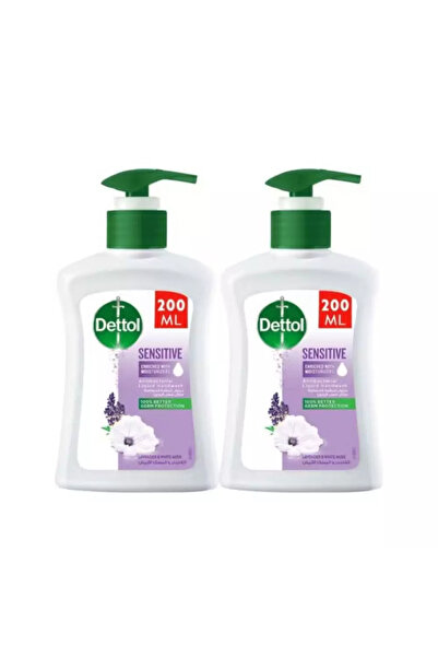 Dettol غسول اليدين المضاد للبكتيريا للبشرة الحساسة باللافندر والمسك الأبيض - ...