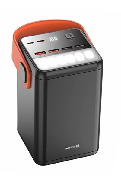 SWISSTEN POWER LINE Power Bank, με φακό LED 60000mAh, για φορητούς υπολογιστέ...