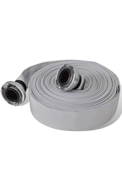 vidaxl Furtun de incendiu plat, cu racorduri Storz tip C de 2 inch, 20 m