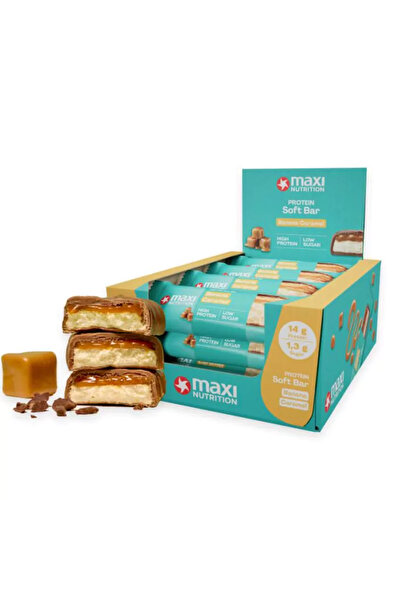 Maxi Nutrition Μαλακή Μπάρα Πρωτεΐνης Μπανάνα-Καραμέλα (16 x 45γρ)