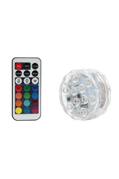 HOFF Lampă plutitoare, pentru piscină, 10 LED-uri RGB, Hoff, cu telecomandă
