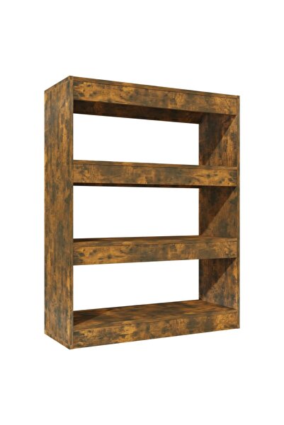 vidaxl Bibliotecă/Separator cameră, stejar, 80x30x103cm, lemn compozit