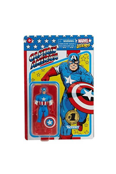 Hasbro Μάρβελ Λέτζεντς 3,75 ιντσών Ρετρό Συλλογή Κάπτεν Αμέρικα