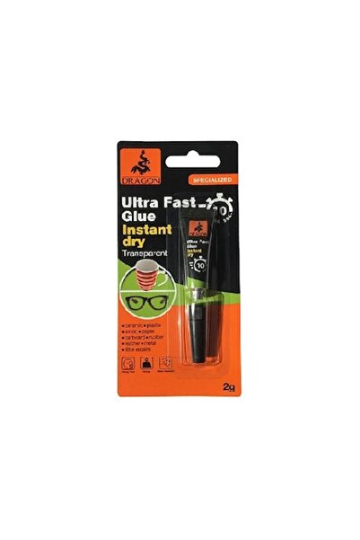 Dragon Adeziv superglue ultra-rapid, 10 secunde. adeziv, 2 gr