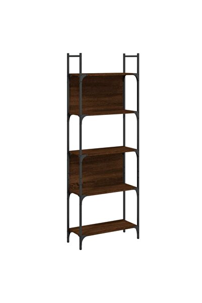vidaxl Bibliotecă 5 niveluri, stejar maro, 60,5x24x166,5 cm