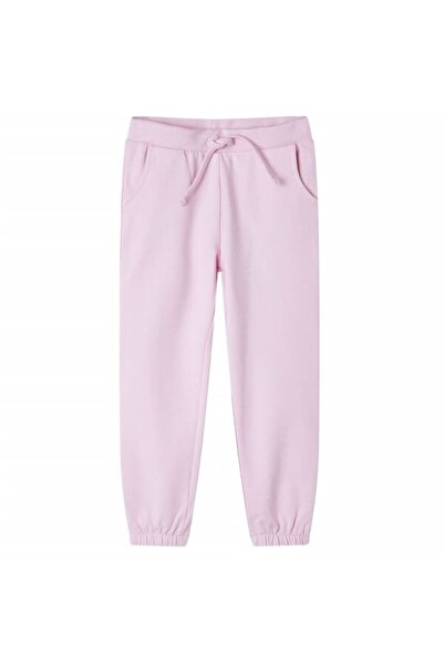 vidaxl Pantaloni de trening pentru copii, roz deschis, 92