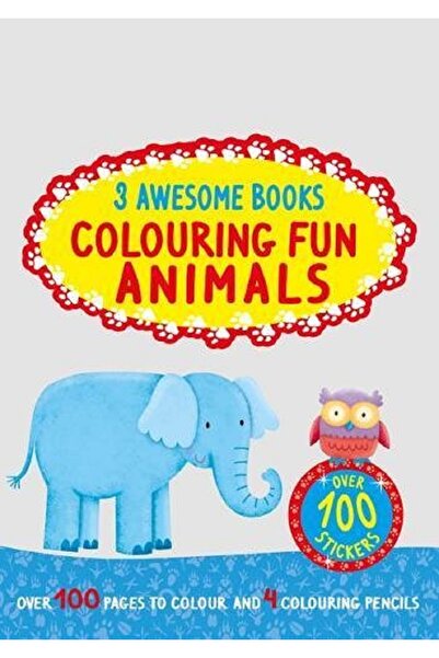 autumn publishing My Awesome Fun Little Animal Colouring Book