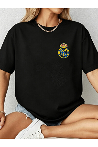 SAUDI Men and Women's 100% Cotton T-Shirt - Oversized Crew Neck Short Sleeve ...