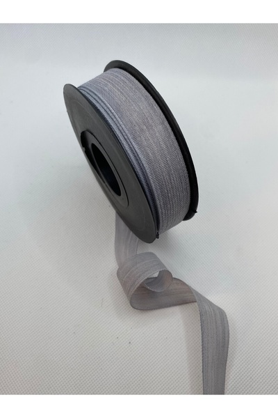 Lorin hobi Gray Linen Ribbon 2.5 cm 20 Meters Wedding, Engagement, Dowry, Bun...