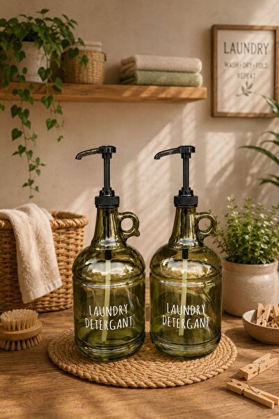 NEWNOW Aura 2 Li Glass Softener and Detergent Dispenser |   Decorative Glass ...