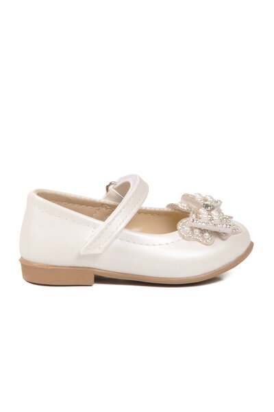 AYAKMOD Bow Detailed Baby Girl Ballerina Shoes 26A95 B