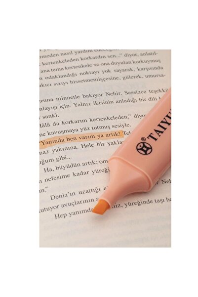 ED KIRTASİYE قلم تاييو المضيء بألوان الباستيل 1 قطعة