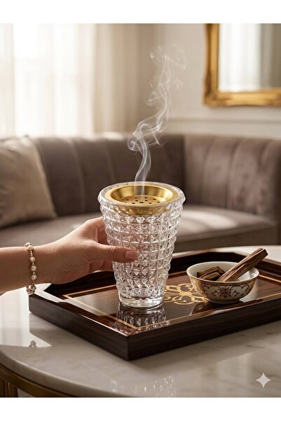 Generic Elegant Shaped Glass Incense Burners