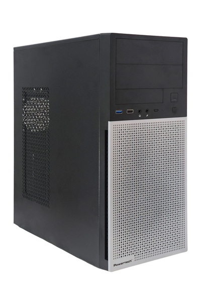 POWERTECH PT-1563 Midi Tower Θήκη Υπολογιστή Μαύρη