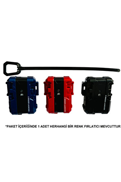 BEYBLADE X Striped Firlatici Launcher Rapidity Mark Right-Handed
