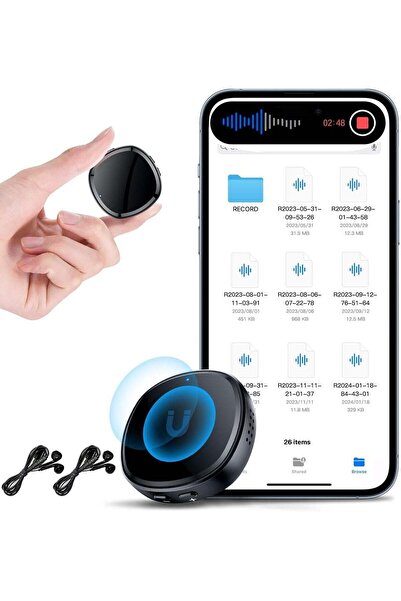 GULF GALLERY ZESTECH 64GB Digital Magnetic Voice Recorder with Speaker Instan...
