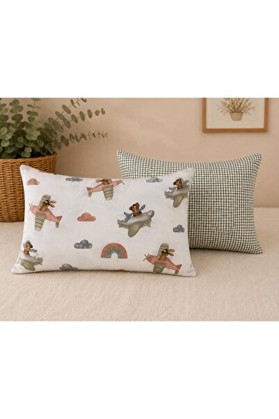 LUMİBABY BUTİK 100% Cotton Baby Pillowcase (2 Pieces)