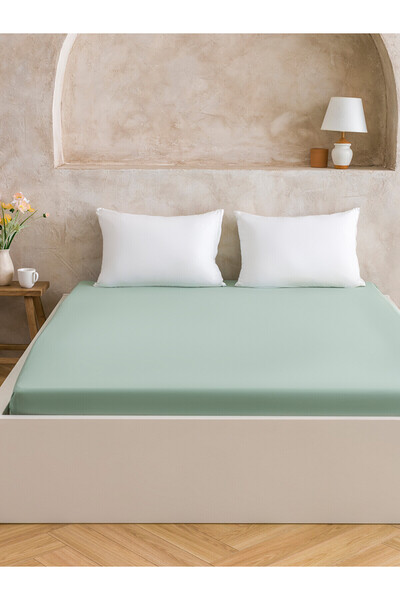 LC Waikiki Nevavm Double Elastic Bed Sheet with Difference in Thickness