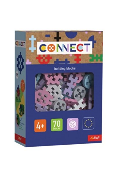 Other Puzzle de conectat - Basic 70, set de 70 de elemente, multicolor