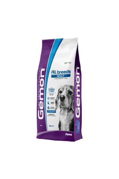 Gemon Adult Medium Ξηρά Τροφή για Σκύλους με Τόνος & Ρύζι 15kg
