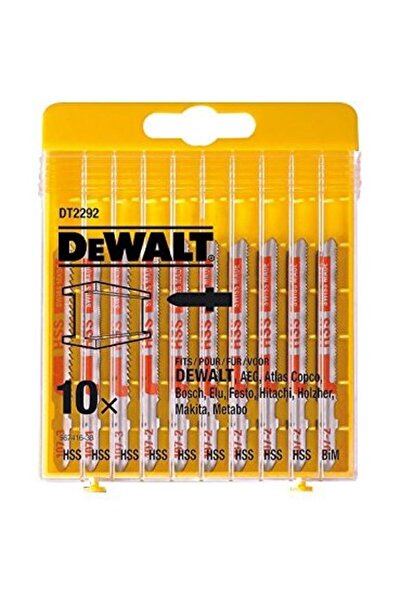 Dewalt DT2292-QZDeWalt JIGSAW BLADES - 10 Hhs METAL DT2292