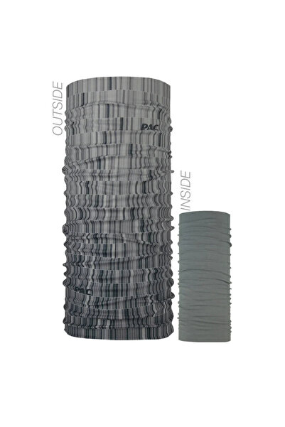 P.A.C INSIDE/OUT NECK GAITER - رمادي/أسود