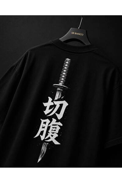 SB BİANCO Japon Anime Baskılı oversize Unisex Premium Tasarım Tişört