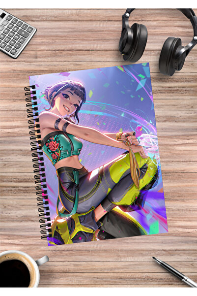 mertfigur Kpop Demon Hunters Anime Spiral Notebook A5 (50 Sheets)