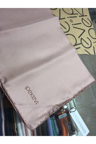ipekevi Plain Twill Silk Scarf Light Fade 01116