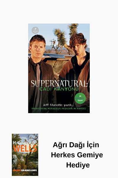 Artemis Yayınları Supernatural - Cadı Kanyonu + Ağrı Dağı İçin Herkes Gemiye