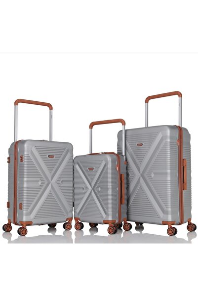 DB Assoda Fiber Abs 360 Wheels Luggage Suitcase 3 Pieces Set Travel Luggage T...