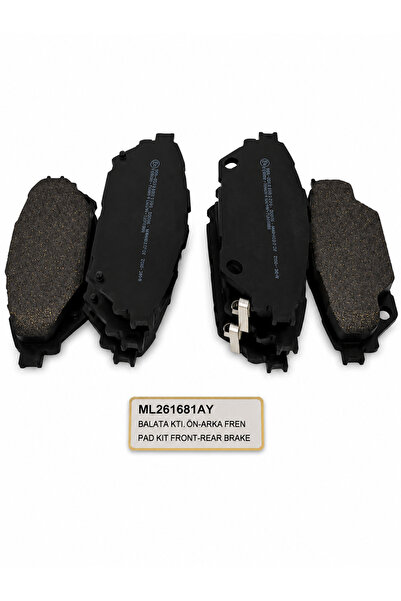 ML261681TPS ÖN-ARKA PRESTİJ FREN BALATASI MUADİL TEPS