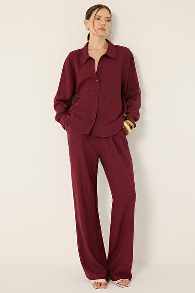 Touché Privé Linen Shirt Pants Set