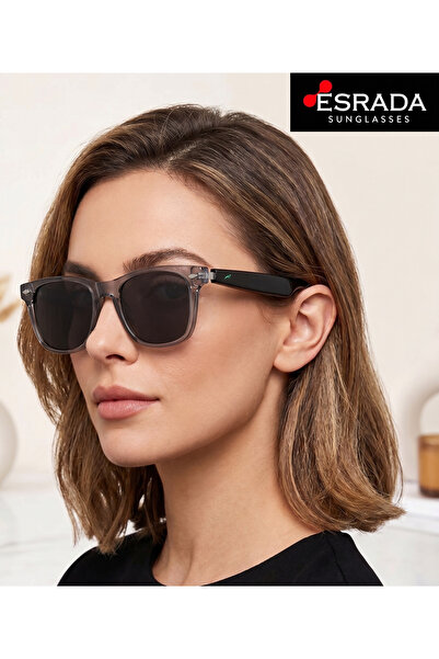ESRADA Smart Bluetooth Glasses Uv400 Sunglasses with Microphone with Voice Tr...
