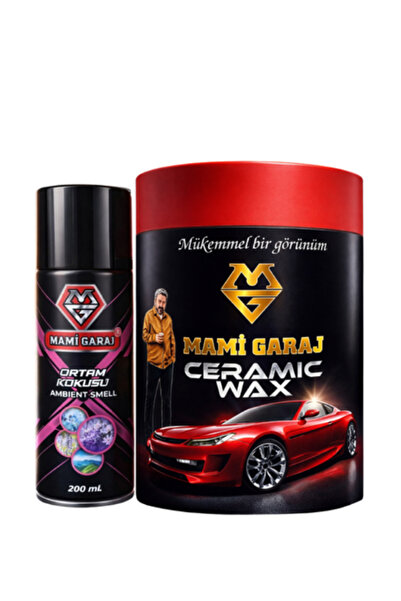 MAMİ GARAJ SERAMİK WAX - ORTAM KOKUSU SET