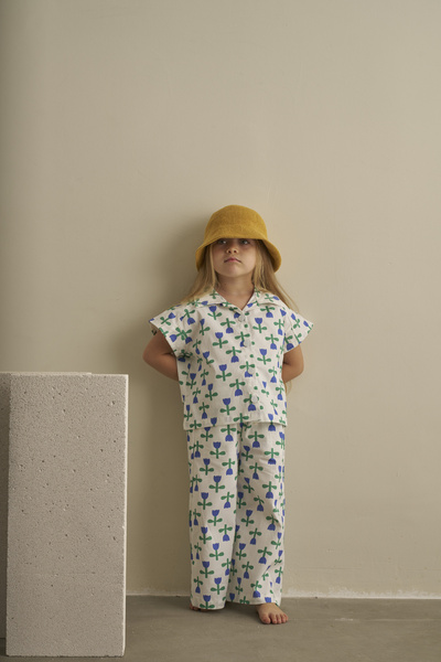 Oh La La Koala For Little Ones Ecru Color Parade Gabardine Vest Suit